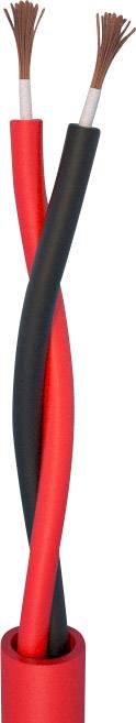 Kabel za detektor požara LSZH 2 x 1 mm rdeče barve ELAN 272151R meterski-0