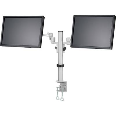 SpeaKa Professional SP-5986112 namizni nosilec za monitor 2 Zaslon(-i) 33,0 cm (13") - 68,6 cm (27") siva nastavljiv po -2