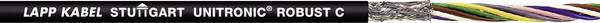 Bus vodnik UNITRONIC® ROBUST C 5 x 0.25 mm črne barve LappKabel 1032065/500 500 m