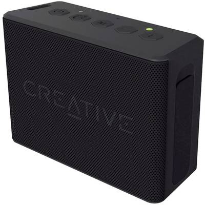 Bluetooth® zvočnik Creative Labs Muvo 2c s funkcijo prostoročnega telefoniranja SD, zaščiten pred škropljenjem črne barv