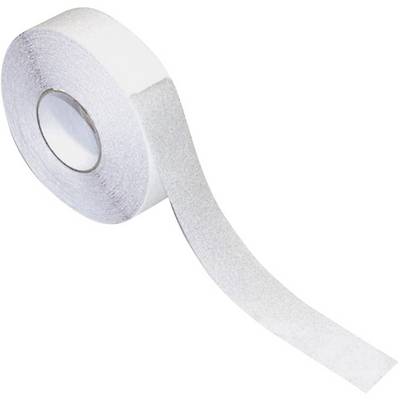 Bel trak lepilnega traku z odvitim trakom v desno. Primeren za povezovanje ali pritrjevanje materialov.