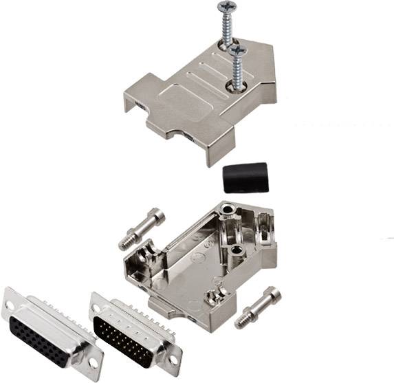 encitech D45NT09-M-HDS26-K 6355-0073-12 D-Sub vtičnica - komplet 45 ° Število pinov: 26 spajkalni nastavek 1 set