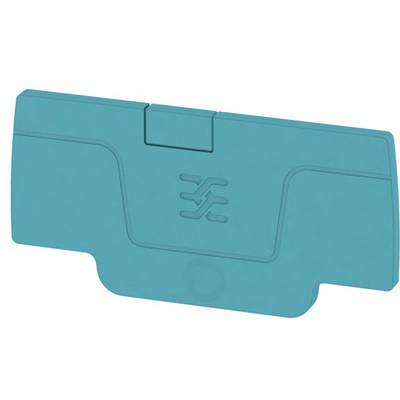 Modra plastificirana kartica z osrednjim, stiliziranim simbolom. Kartica ima pravokotno obliko z zaobljenimi robovi.