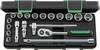 Stahlwille 45/14/5I QR KN nasadni ključi v kompletu 3/8" (10 mm) 19-delni 96021180