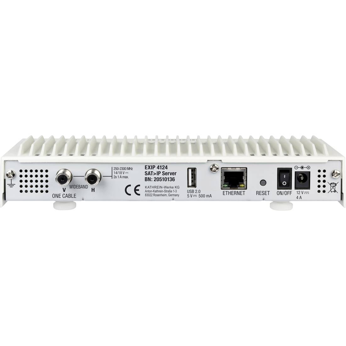 Kathrein EXIP 4124 strežnik iz sat na ip - MegaShop spletna trgovina ...