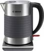 Bosch Haushalt TWK7S05 vodni kuhalnik legirano jeklo, črna Prostornina: 1.7 l
