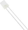 TRU COMPONENTS 1577314 difuzna LED bela pravokoten 2 x 5 mm 175 mcd 120 ° 20 mA