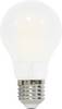 LightMe LM85277 LED EEK F (A - G) E27 hruškasta oblika 7 W = 60 W toplo bela (Ø x V) 60 mm x 104 mm žarilna nitka, zatemnilna 1 kos