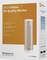 Napravo »Netatmo Smart Indoor Air Quality Monitor« s sliko izdelka ter funkcijami: merjenje kakovosti zraka, ravni CO2, temperature, vlažnosti in stopnje hrupa.