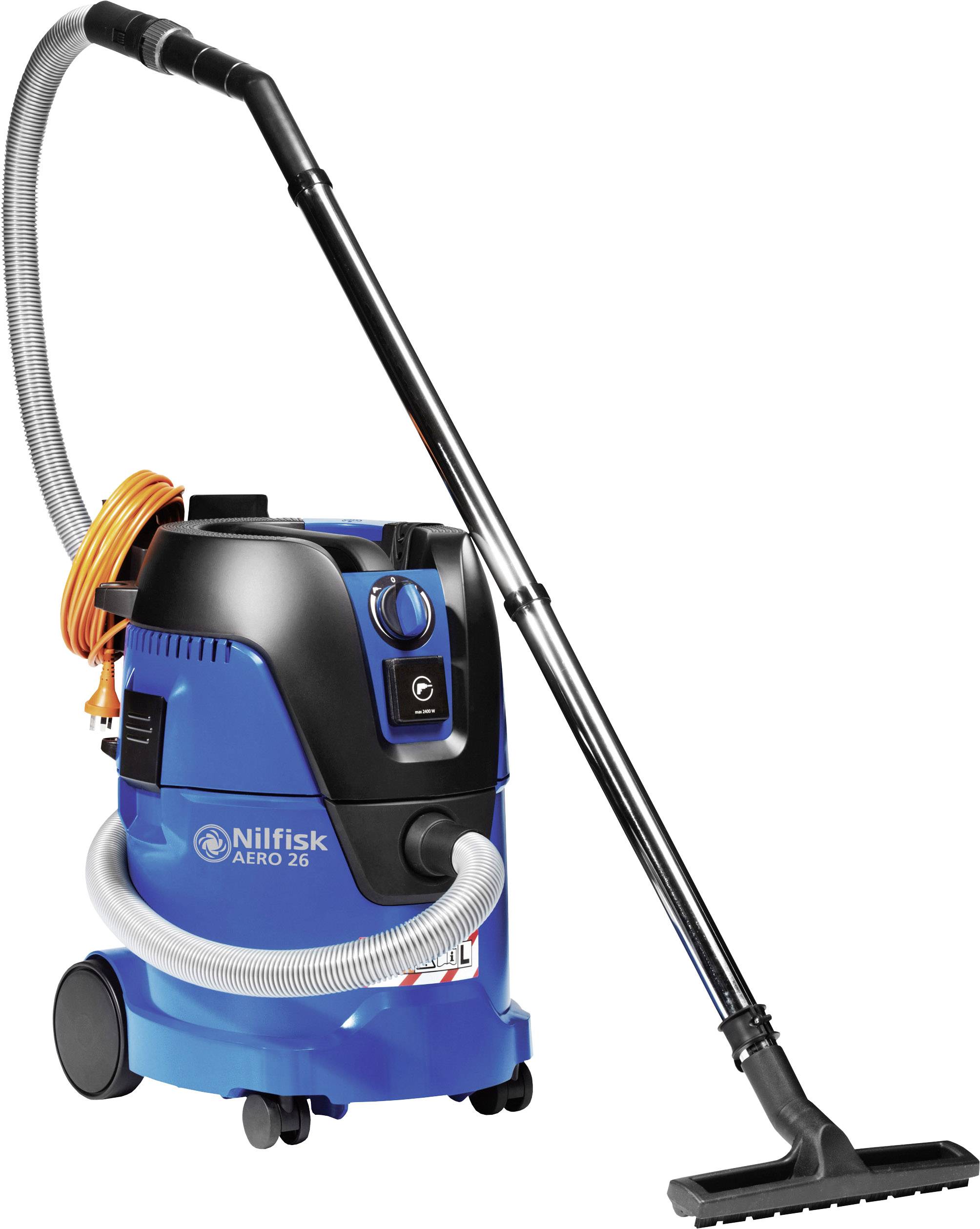 Nilfisk AERO 26-2L PC 107406608 mokro/suhi sesalnik 1500 W 30 l polavtomatsko čiščenje filtra, razred za prah l certifikat