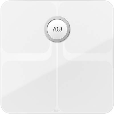 FitBit Aria 2 White analitska tehtnica Območje tehtanja=150 kg bela 