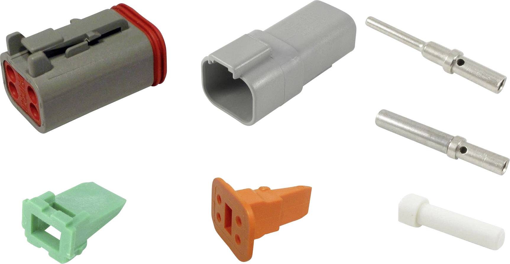 Priključek DT serija 4 polni 30S010 TE Connectivity 1 komplet