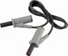 VOLTCRAFT MSB-501 varnostni merilni kabel lamelni vtič 4 mm lamelni vtič 4 mm 0.75 m črna 1 kos