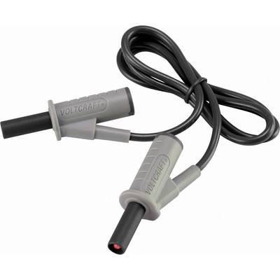 Sivo merilno kabel z dvema električnima priključkoma za preizkusne naprave.