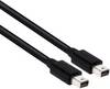 club3D Mini-DisplayPort priključni kabel mini DisplayPort vtič, mini DisplayPort vtič 2.00 m črna CAC-1164 8K UHD DisplayPort kabel