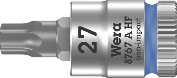 Wera 8767 A 05003367001 notranji šestrobi (TX) nastavki za izvijač funkcija zadrževanja 6.3 mm 1/4" T 27   1/4" (6.3 mm)