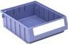 BITO Lagertechnik 134109 zabojnik s predali primeren za prehrano (D x Š x V) 300 x 234 x 90 mm modra 8 kos