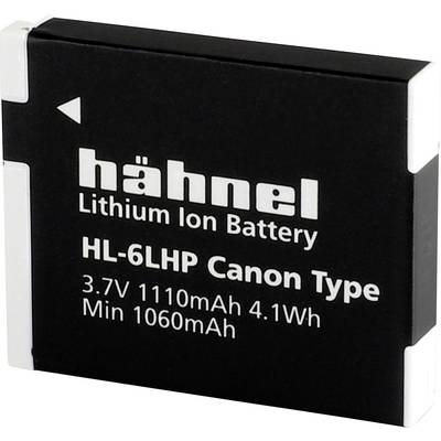 Hähnel Fototechnik HL-6LHP akumulatorska kamera  Nadomešča originalno baterijo (kamera) NB-6L, NB-6LH 3.7 V 1110 mAh
