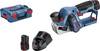 Bosch Professional GHO 12V-20 akumulatorski oblič vklj. 2 akumulatorja, vklj. kovček Širina obliča: 56 mm 12 V 3 Ah Globina zlaganja (maks.): 17 mm