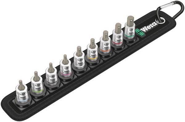 Wera 05003884001 komplet nasadnih ključev  1/4" (6.3 mm) 11-delni 05003884001