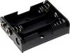 TRU COMPONENTS BH-331B nosilec baterij 3x Mignon (AA) hitrosklopni priključek
