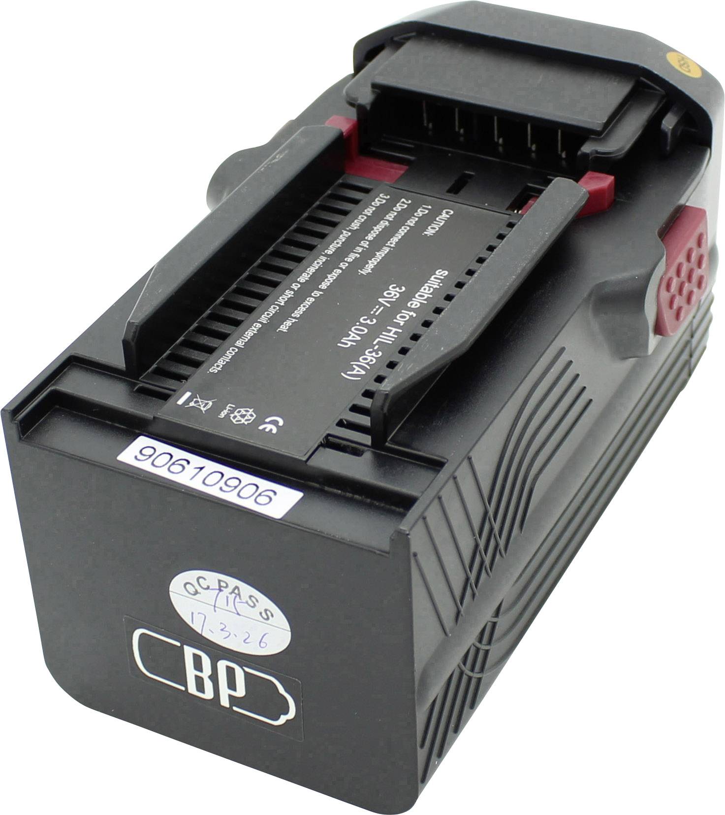 Beltrona HIL90610906 akumulatorsko električno orodje Nadomešča originalno baterijo (original) Hilti B36 36 V 3000 mAh Li-Ion