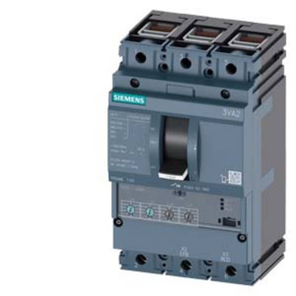 Siemens 3VA2010-7HM36-0AA0 močnostno stikalo 1 kos Nastavitveno območje (tok): 40 - 100 A Preklopna napetost (maks.): 690 V/AC (Š x V x G) 105 x 181 x 86 mm