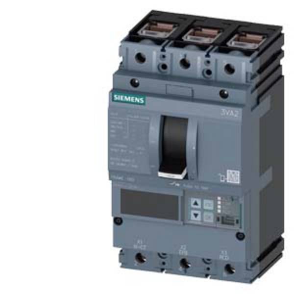 Siemens 3VA2140-6JP36-0AA0 močnostno stikalo 1 kos Nastavitveno območje (tok): 16 - 40 A Preklopna napetost (maks.): 690 V/AC (Š x V x G) 105 x 181 x 86 mm