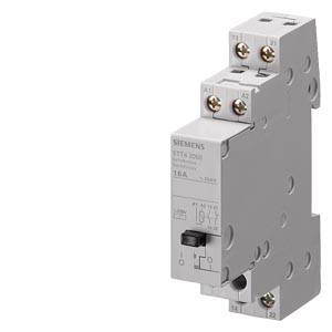 Električni kontaktor Siemens, modelna številka 3RT, 16A, 230V, za krmiljenje električnih tokokrogov v industrijskih aplikacijah.