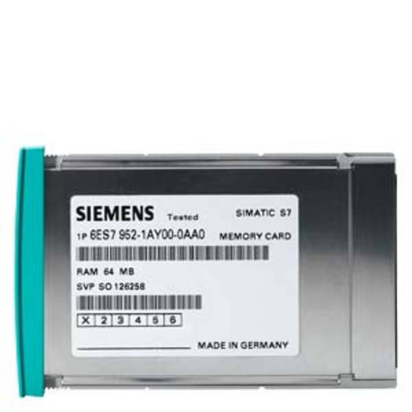 Siemens 6ES7952-1AK00-0AA0 6ES79521AK000AA0 spominska kartica za PLC-krmilnik