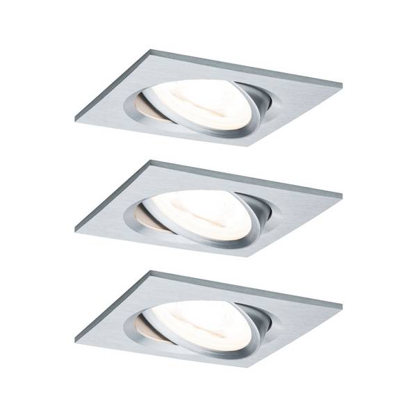 Paulmann 93474  vgradna svetilka    LED GU10 19.5 W aluminij (stružen)