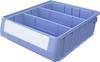 VISO TR 3209 odprti predalčki (Š x V x G) 234 x 90 x 300 mm modra 1 kos