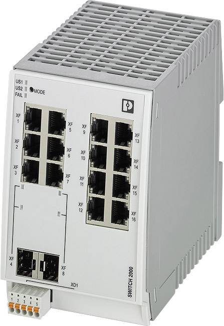 Phoenix Contact 1006188 FL SWITCH 2214-2SFX industrijski Ethernet preklopnik