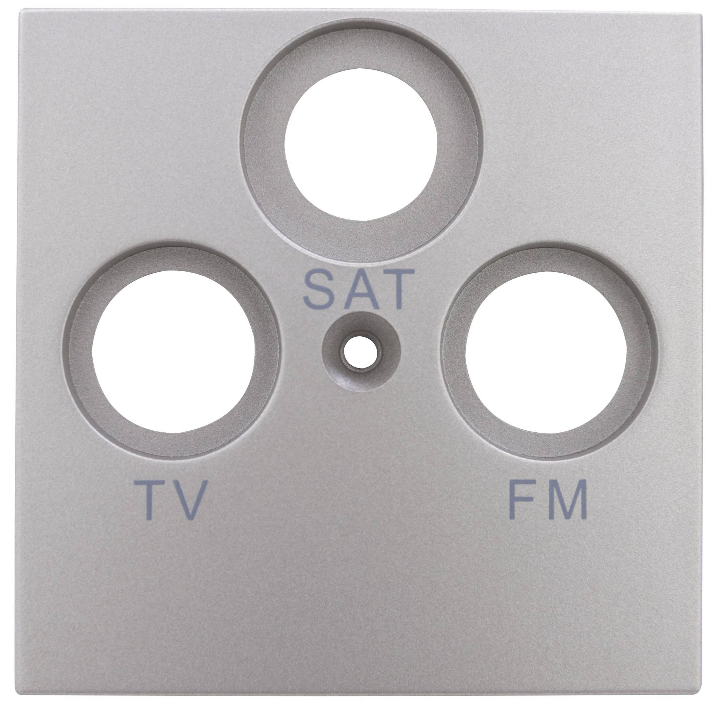 REV pokrov TV, radio, SAT vtičnica Studio platinasta 0208642306 1 kos
