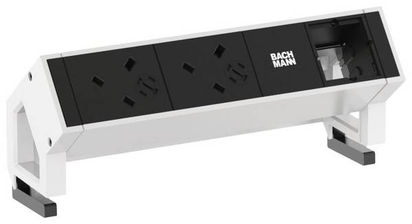 Bachmann 902.206 razdelilna letev brez stikala  črna vb-vtikač