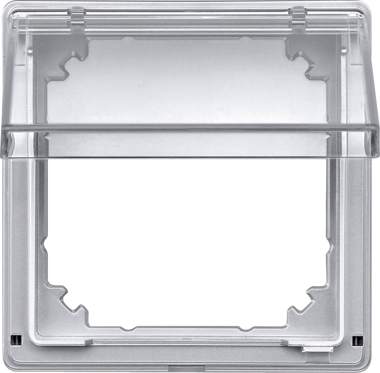 Merten vmesni okvir pokrov Aquadesign aluminij 516960 1 kos