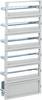 Schneider Electric NSYDLP297G z nosilnim vodilom jeklo sivo-bela (RAL 7035) (Š x V) 750 mm x 1500 mm 1 kos