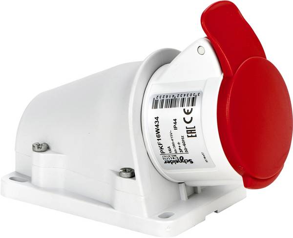 Schneider Electric PKF16W434 PKF16W434 CEE stenska vtičnica 16 A  415 V 1 kos