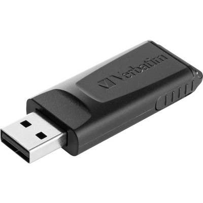 USB-ključ 64 GB Verbatim Slider črn 98698 USB 2.0