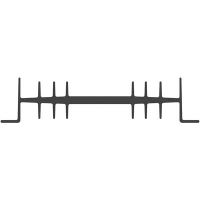 Fischer Elektronik 10018808 SK 01 75 SA CB hladilnik 2.3 K/W (D x Š x V) 75 x 111 x 26 mm-0