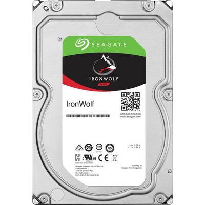 Seagatova trda disk, model 'IronWolf', z napisom in QR-kodo, primerna za NAS sisteme.