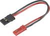 Modelcraft akumulatorji adapterski kabel [1x BEC ženski konektor - 1x JR ženski konektor] 10.00 cm 0.50 mm² 58605
