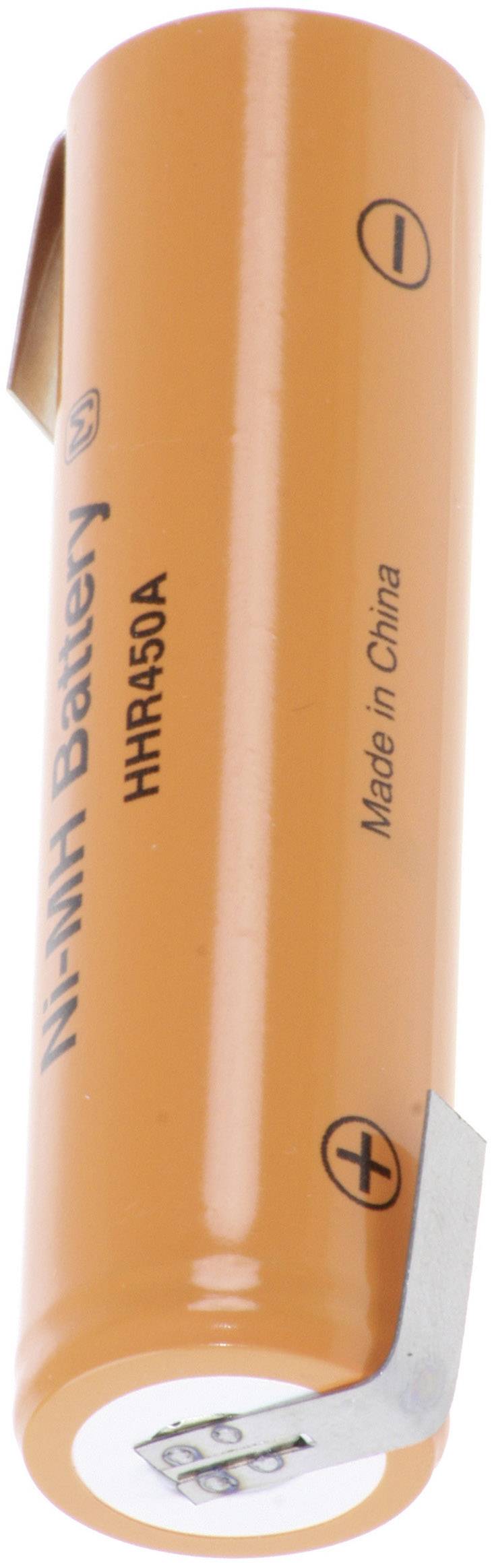 NiMH akumulator Panasonic 4/3 FA Z-spajkalni priključek, HHR450A-LF 1.2 V 4500 mAh (Ø x V) 18.2 mm x 67 mm-1