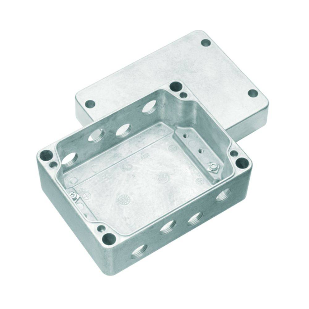 Inštalacijsko ohišje 100 x 150 x 190 aluminij Weidmüller KLIPPON K5 4M20AB CSS 1 kos