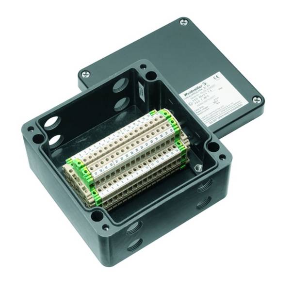 Inštalacijsko ohišje aluminij Weidmüller KLIPPON POK51 M20WCSS E 1 kos