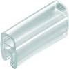 Oznake za kable, montaža: vstavljanje, površina: 15 x 18 mm, primerne za posamezne žice transparentne barve Weidmüller TM 206/15 V0 1806260000