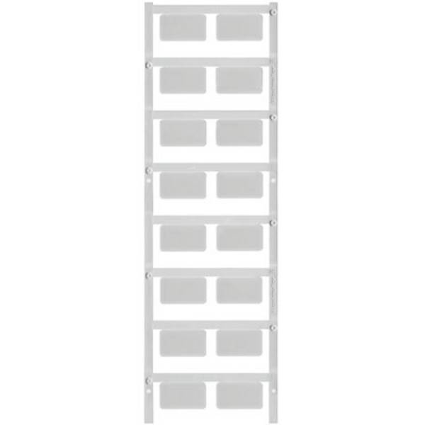 Označevalnik naprav, pritrditev s pripenjanjem, površina: 27 x 15 mm, primerno za naprave in stikalne naprave, univerzalna uporaba sive barve Weidmüller CC 15/27 MC NE GR