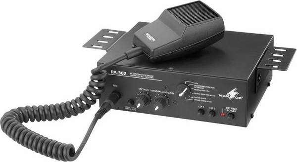 Elektroakustični ojačevalnik Monacor PA-302