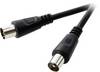 SpeaKa Professional antene priključni kabel [1x 75 Ω antenski moški konektor - 1x 75 Ω antenski ženski konektor] 1.50 m 75 dB črna