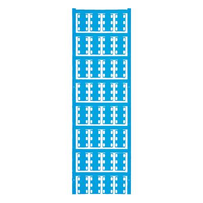 Označevalnik za kable, montaža: na kabelske vezice, površina: 23 x 14 mm, primerne za posamezne žice modre barve Weidmüller VT SFX 14/23 NEUTRAL BL V0 1689490002